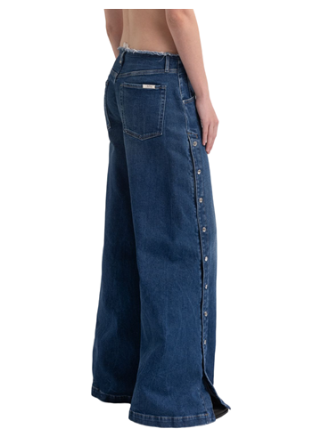 Replay ATELIER WIDE LEG JEANS S GUMBIMA WI515  A519048 - 4