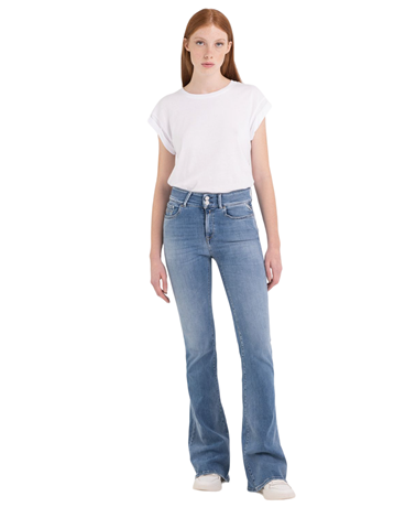 Replay new luz bootcut flare fit jeans wlw689 69d 439