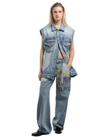 Replay we are replay denim prsluk