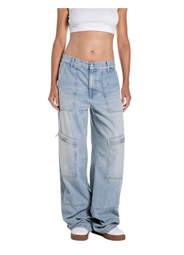Replay WIDE-LEG JEANS W8242  250 175 - 1