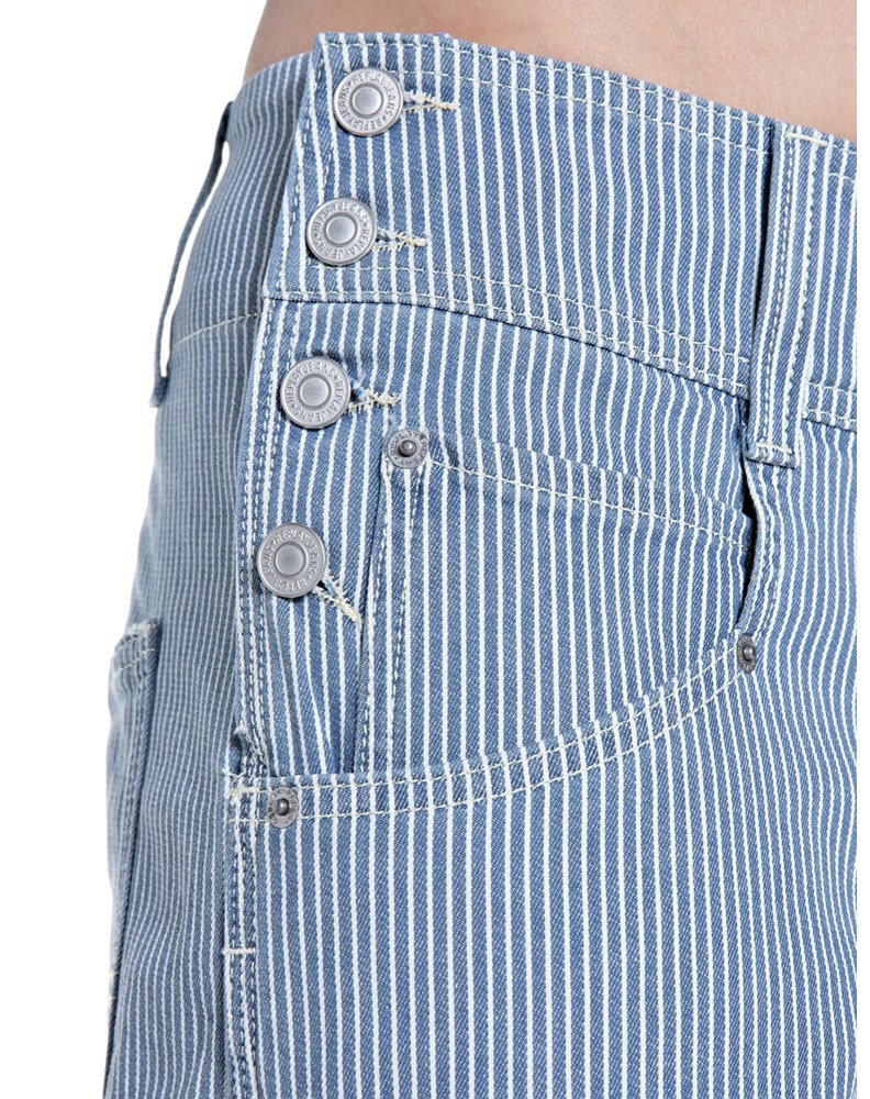 Replay WIDE-LEG JEANS HLAČE W8238  649 191 - 6