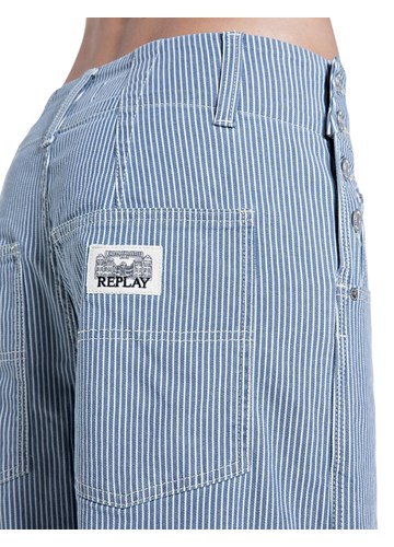 Replay WIDE-LEG JEANS HLAČE W8238  649 191 - 8