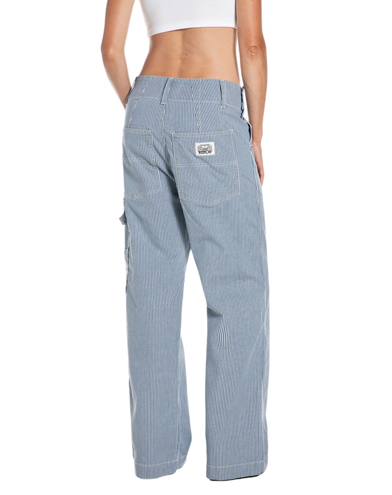 Replay WIDE-LEG JEANS HLAČE W8238  649 191 - 2