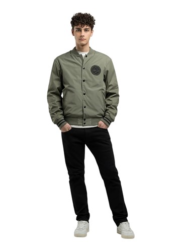 Replay ZELENA KOLEDŽ BOMBER JAKNA REGULARNOG KROJA - 2 Replay ZELENA KOLEDŽ BOMBER JAKNA REGULARNOG KROJA - 2