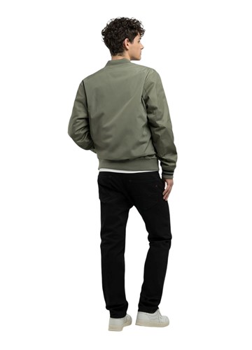 Replay ZELENA KOLEDŽ BOMBER JAKNA REGULARNOG KROJA - 3 Replay ZELENA KOLEDŽ BOMBER JAKNA REGULARNOG KROJA - 3