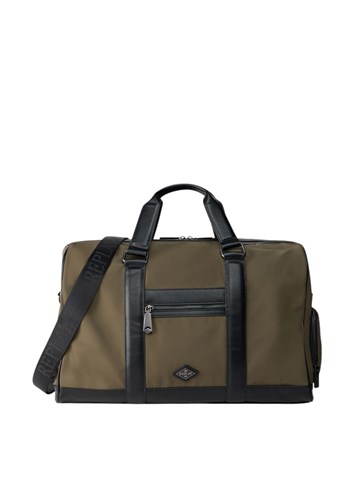 Replay ZELENA NAJLONSKA PUTNA TORBA S LOGOTIPOM U OBLIKU DIJAMANTA - 1