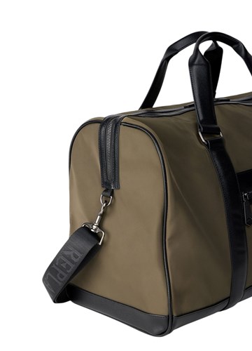 Replay ZELENA NAJLONSKA PUTNA TORBA S LOGOTIPOM U OBLIKU DIJAMANTA - 5