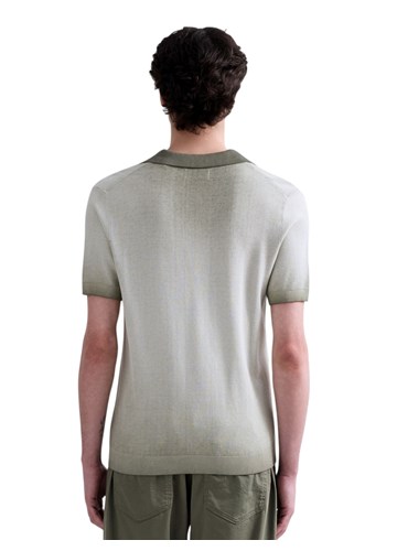 Replay ZELENA PLETENA POLO MAJICA S OMBRE EFEKTOM - 3