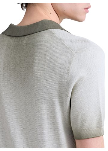 Replay ZELENA PLETENA POLO MAJICA S OMBRE EFEKTOM - 7