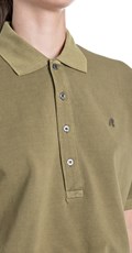 ZELENA POLO MAJICA S PODESIVOM VEZICOM U STRUKU - 3