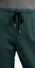 ZELENE HLAČE OD PAMUKA S IZVEZENIM R - 5