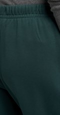 ZELENE HLAČE OD PAMUKA S IZVEZENIM R - 7