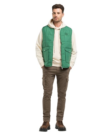 Replay zeleni prsluk od recikliranog ripstop materijala