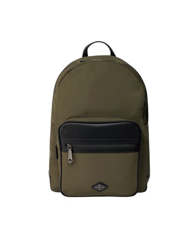 Replay zeleni funkcionalni poslovni ruksak od najlona