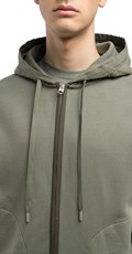 ZELENI HOODIE S ISPISOM SLOVA NA RUKAVU - 3
