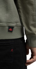 ZELENI HOODIE S ISPISOM SLOVA NA RUKAVU - 5