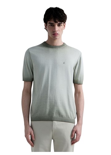 Replay ZELENI PULOVER KRATKIH RUKAVA S OMBRE EFEKTOM - 2