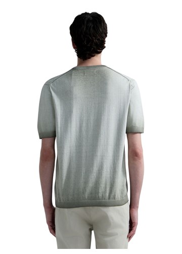 Replay ZELENI PULOVER KRATKIH RUKAVA S OMBRE EFEKTOM - 3