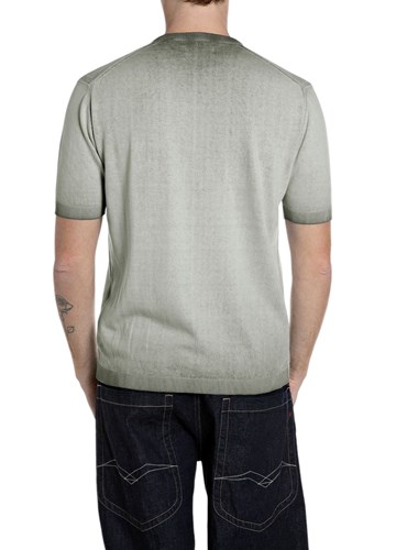 Replay ZELENI PULOVER S OMBRE EFEKTOM - 2