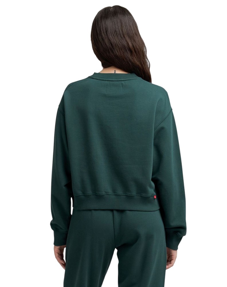 Replay ZELENI SWEATSHIRT OD PAMUKA S IZVEZENIM R - 3