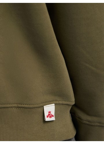 Replay TAMNOZELENI SWEATSHIRT S MALIM REPLAY NATPISOM - 7