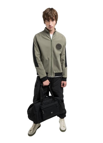 Replay ZELENI SWEATSHIRT S VISOKIM OVRATNIKOM I ZATVARAČEM - 1 Replay ZELENI SWEATSHIRT S VISOKIM OVRATNIKOM I ZATVARAČEM - 1