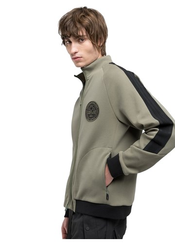 Replay ZELENI SWEATSHIRT S VISOKIM OVRATNIKOM I ZATVARAČEM - 3 Replay ZELENI SWEATSHIRT S VISOKIM OVRATNIKOM I ZATVARAČEM - 3