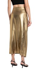 ZLATNA MIDI SUKNJA - 2