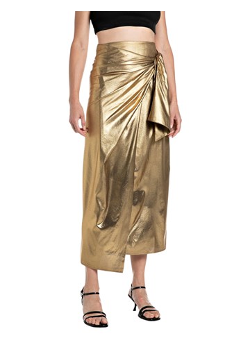 Replay ZLATNA MIDI SUKNJA - 1