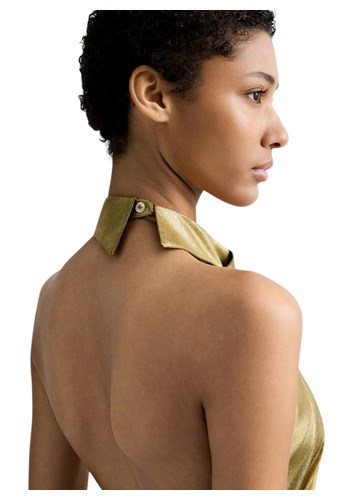 Replay ZLATNI ASIMETRIČNI LAMINIRANI TOP - 6