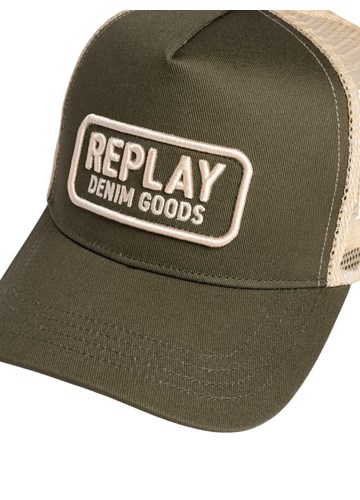 Replay DVOBOJNA ŠILTERICA S NAŠIVENIM LOGOM - 3
