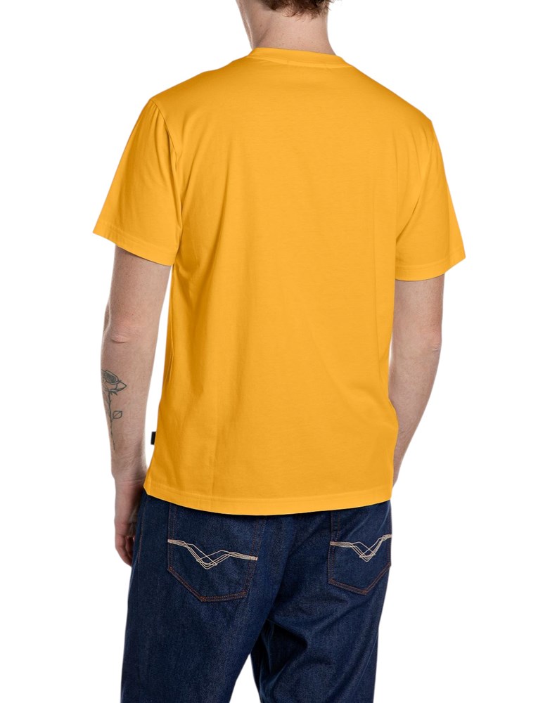 Replay ŽUTA MAJICA S RETRO LOGOTIPOM REPLAY BLUE JEANS - 2