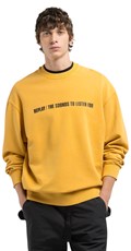 ŽUTI REPLAY SOUNDS SWEATSHIRT  - 1