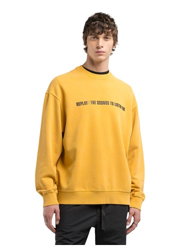 Replay ŽUTI REPLAY SOUNDS SWEATSHIRT  - 2